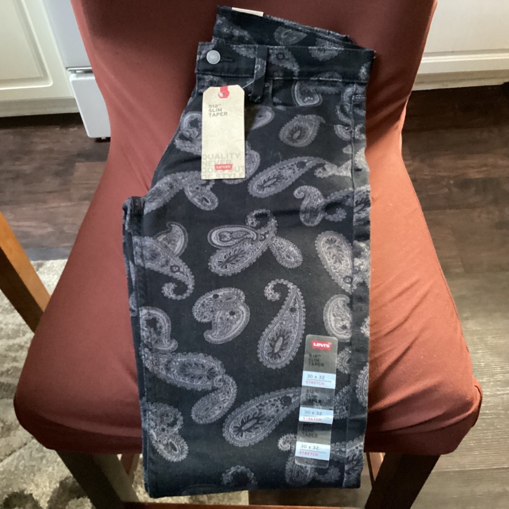 Levi’s Jeans 512 Slim Taper 30W x 32L Stretch New With Tag